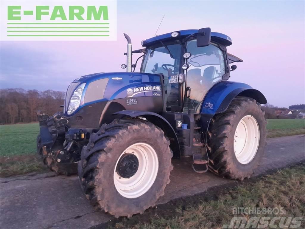 New Holland t7.200 ac blue power Tractores