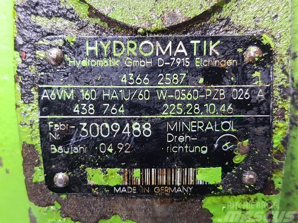 Hydromatik A6VM160HA1U/60W-R909438764-Drive motor/Fahrmotor Hidráulicos