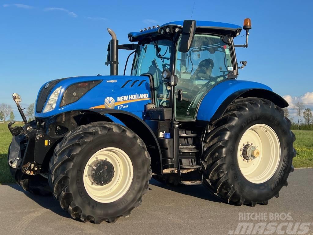 New Holland T7.245 autocommand Tractores