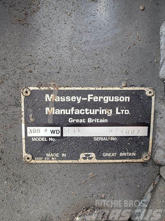 Massey Ferguson 398 - 4x4 Tractores