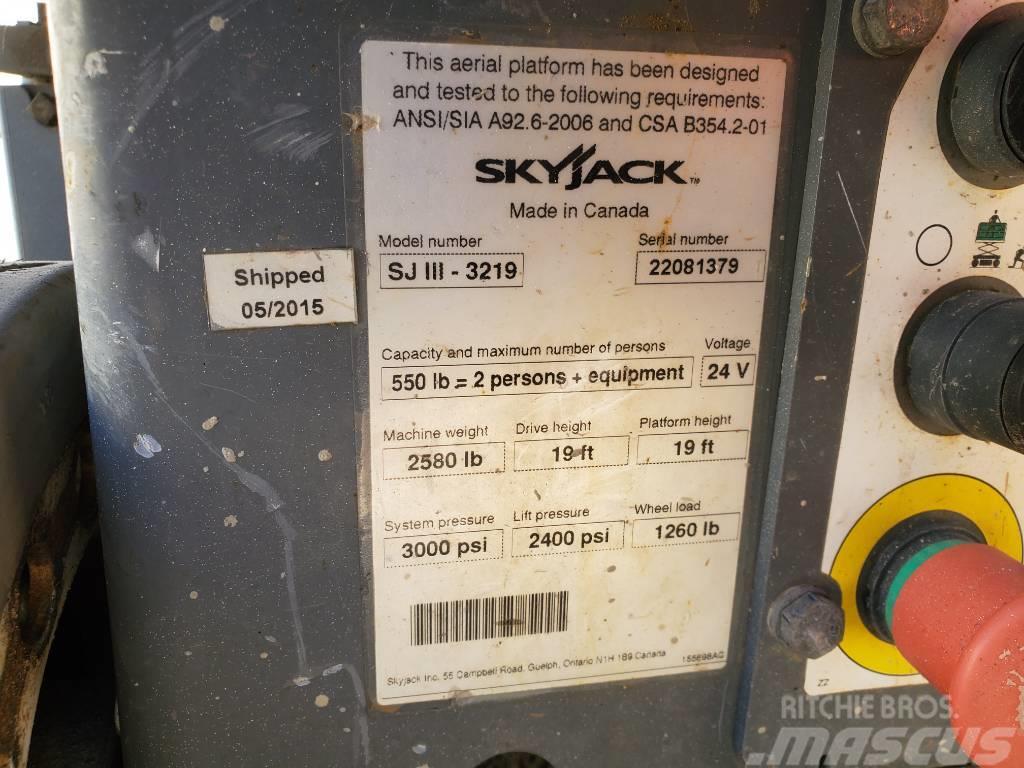 SkyJack SJ III 3219 Plataformas tijera