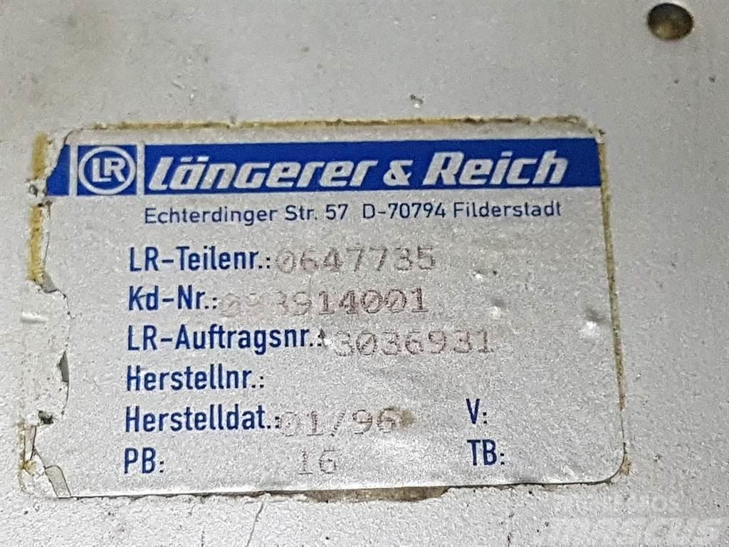  Längerer & Reich 0647735 - Oil cooler/Ölkühler/Oli Hidráulicos