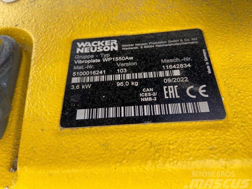 Wacker Neuson WP1550Aw Vibradores
