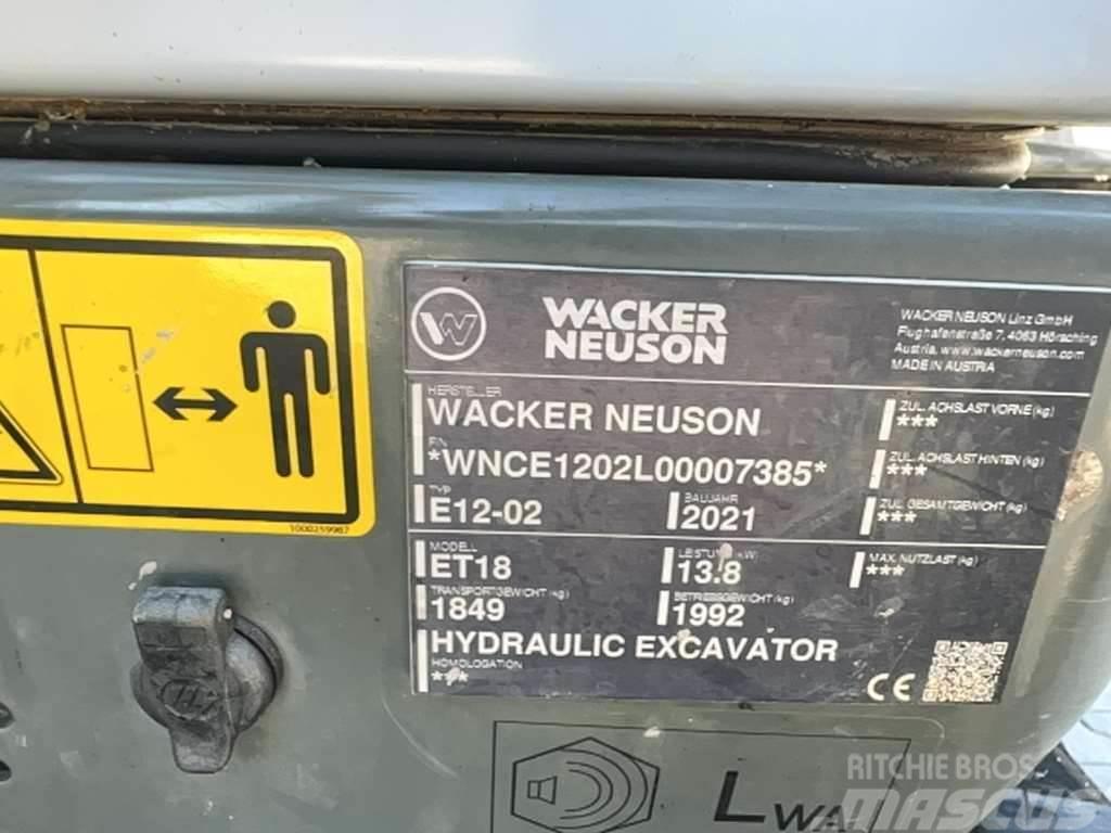 Wacker Neuson ET 18 Excavadoras de cadenas