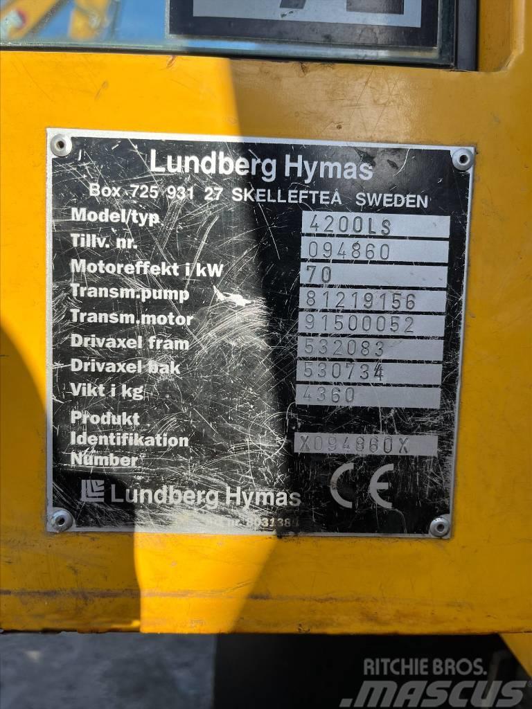Lundberg 4200LS Cargadoras sobre ruedas