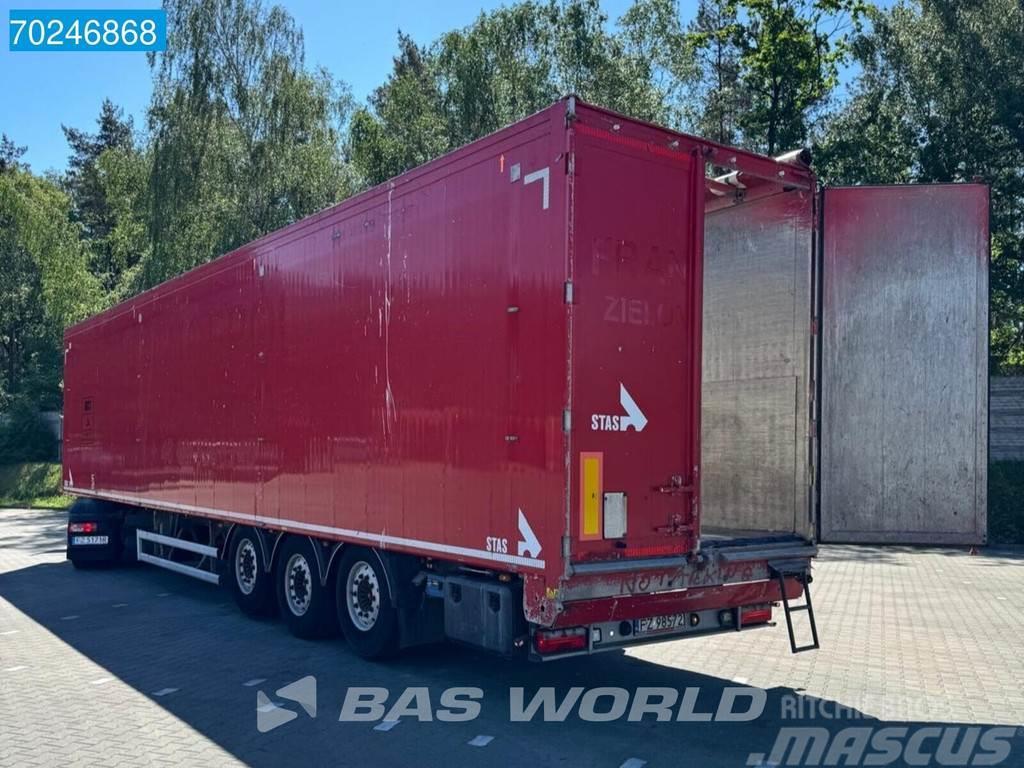 Stas S300ZX 8 mm Liftachse 90m3 Walking floor semi-trailers