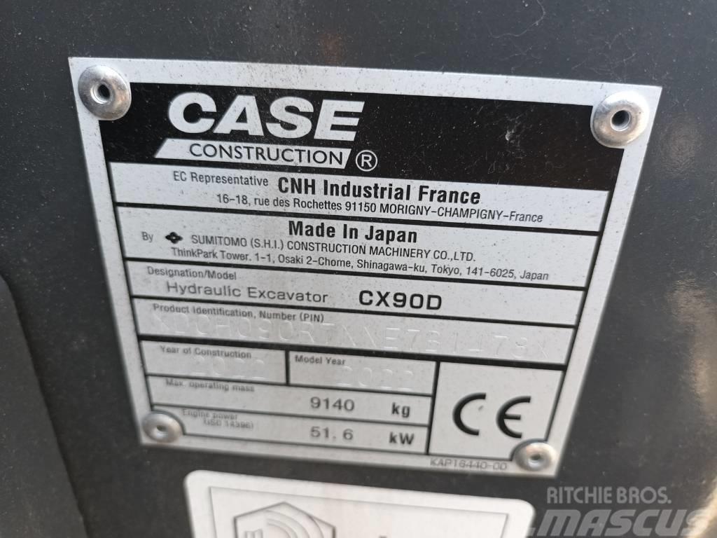 CASE CX 90 D Excavadoras 7t - 12t