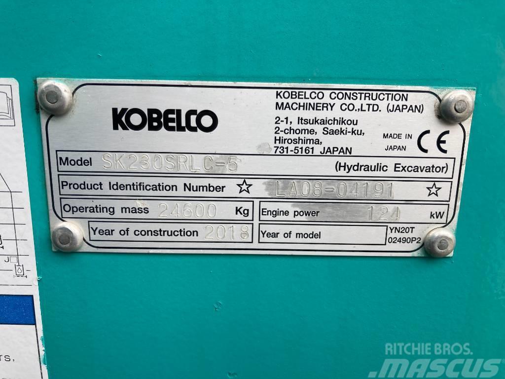 Kobelco SK 230 SR LC-5 Excavadoras de cadenas