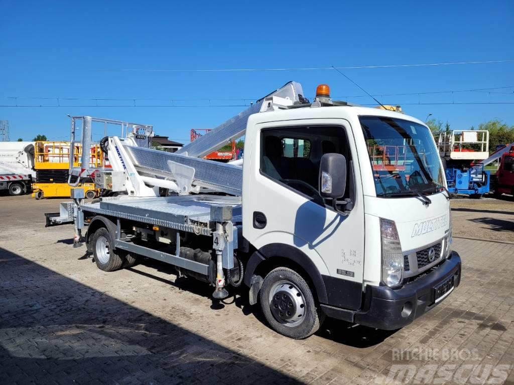 Multitel HX200  Nissan Cabstar NT400 bucket truck boom lift Plataformas sobre camión