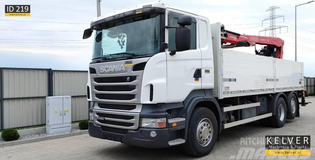 Scania R440 Fassi F215AS.22 Camiones grúa