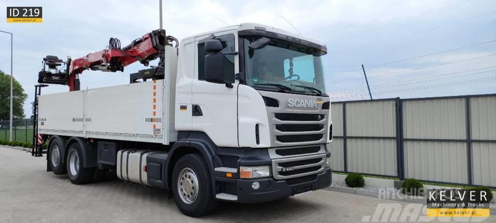 Scania R440 Fassi F215AS.22 Camiones grúa