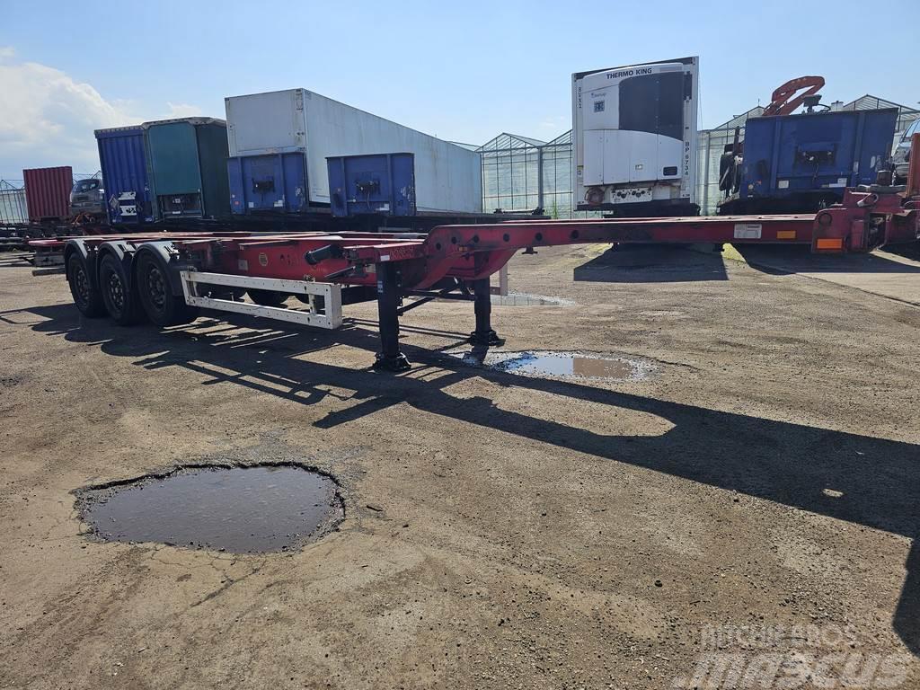 Krone SD 27 | 3 axle container chassis | 4740 kg | Saf D Semirremolques portacontenedores
