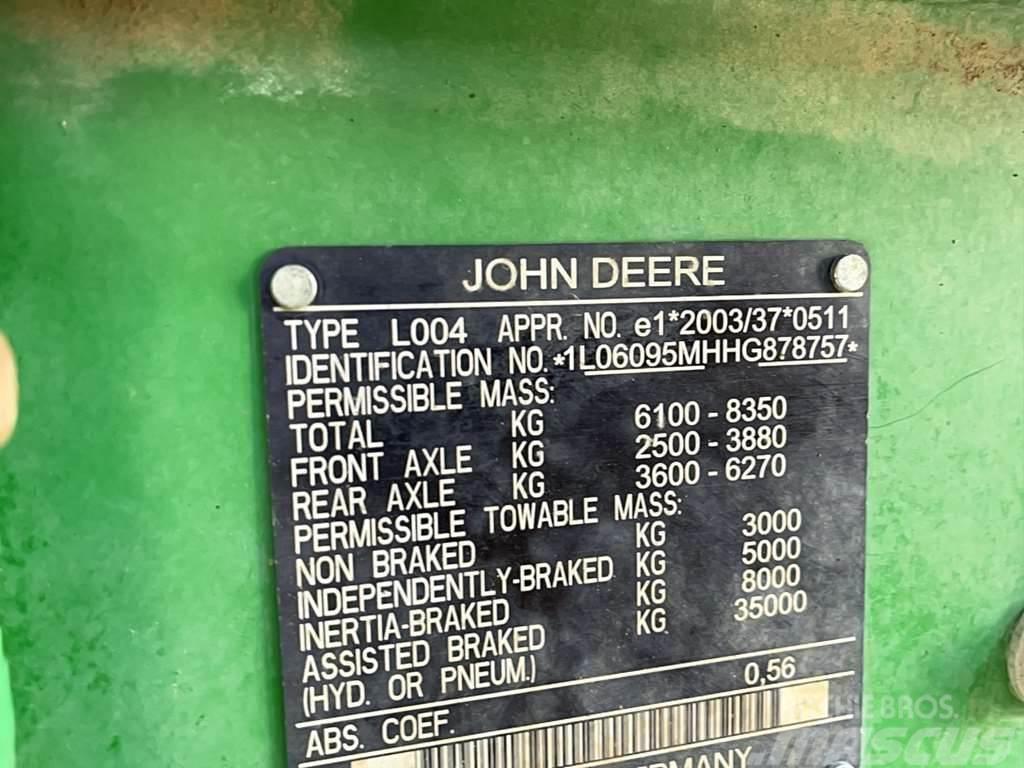 John Deere 6095 MC Tractores