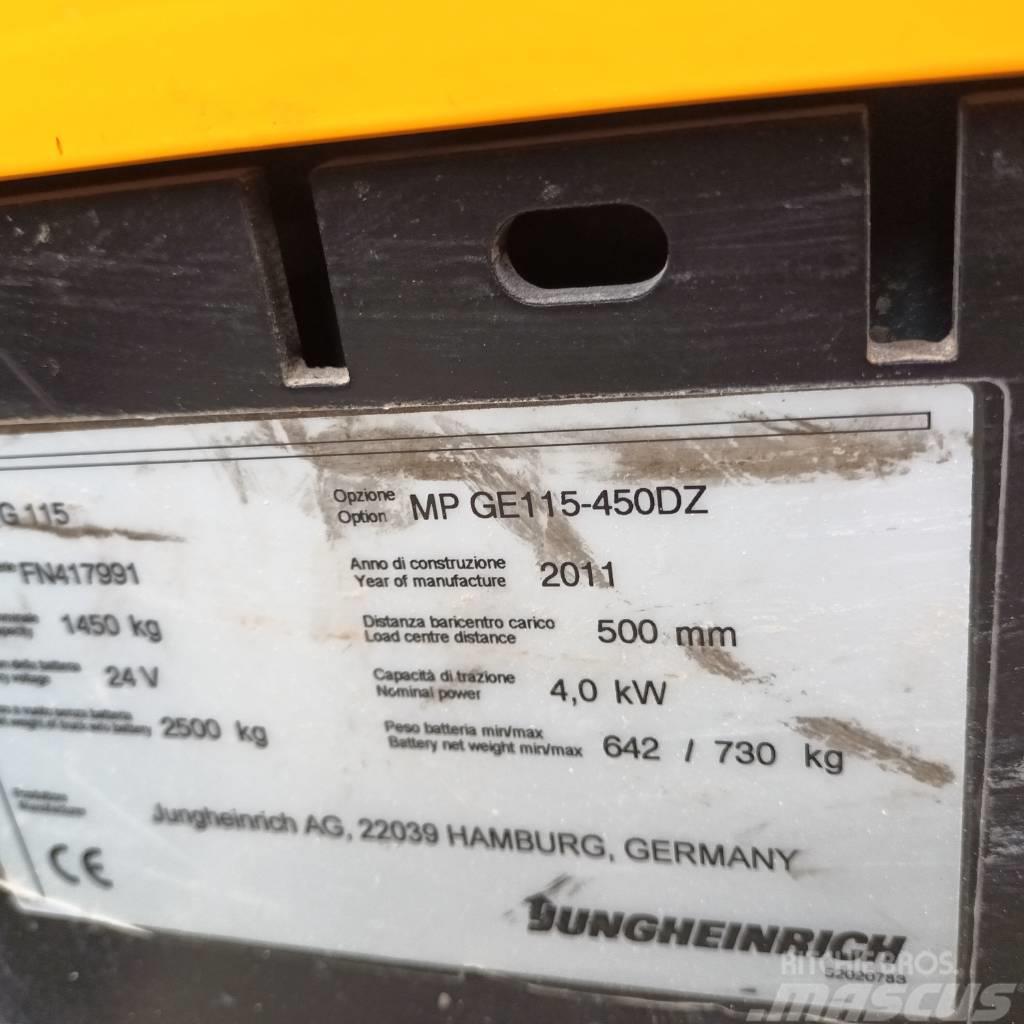 Jungheinrich EFG 115 Carretillas de horquilla eléctrica