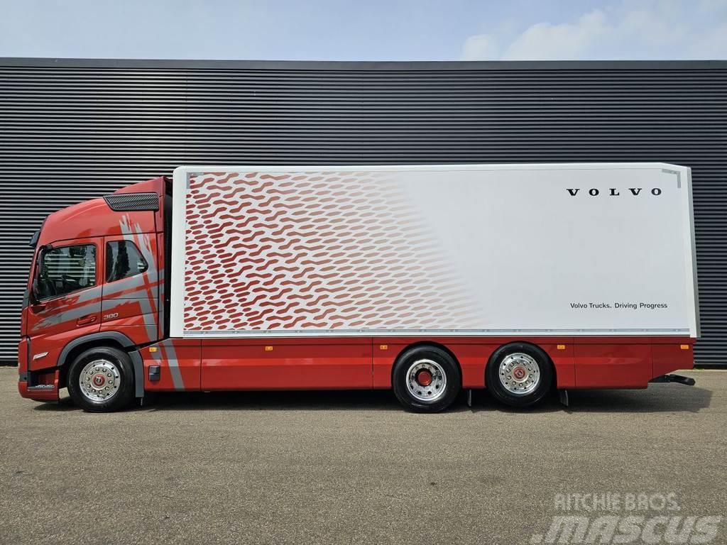 Volvo FM 380 6x2*4 / LAADKLEP / STUUR AS. Camiones caja cerrada
