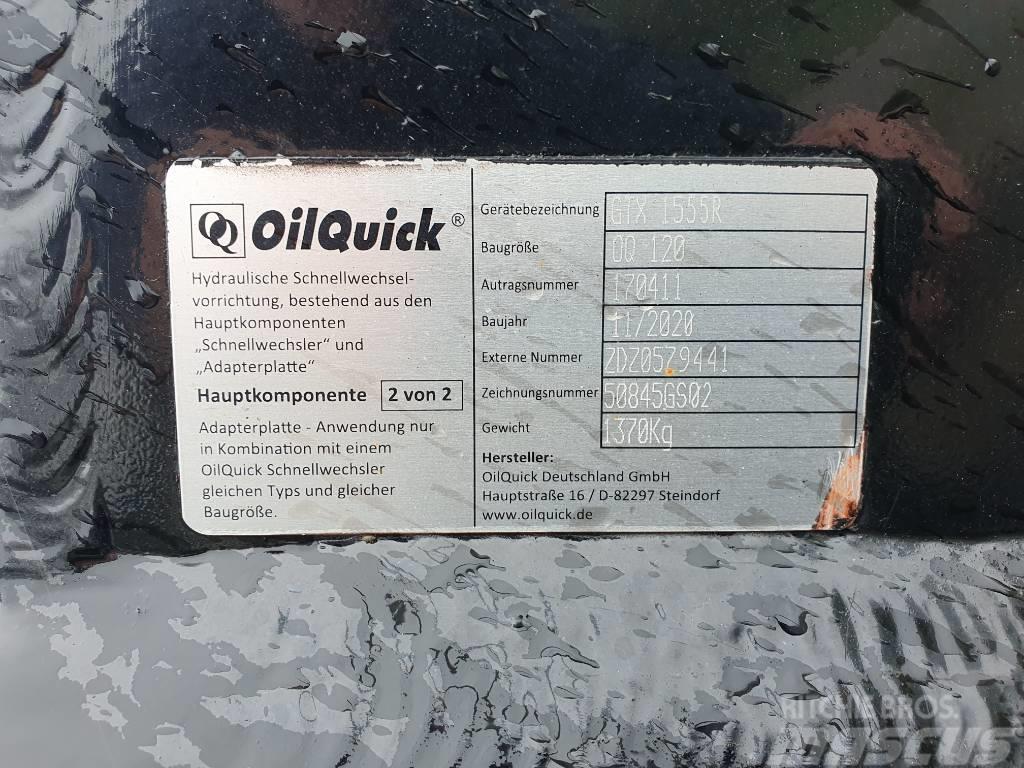 OilQuick Hammer-Schraubadapter OQ120 Enganches rápidos