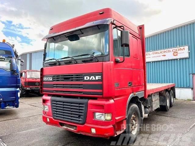 DAF 95-430XF SPACECAB 6x4 FULL STEEL WITH OPEN BODY (E Camiones plataforma