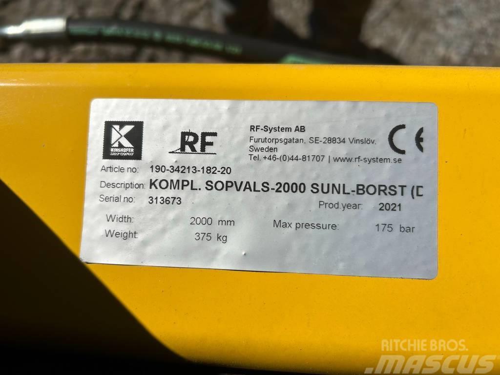 RF system Sopvals 2000 Sunline Cepillos