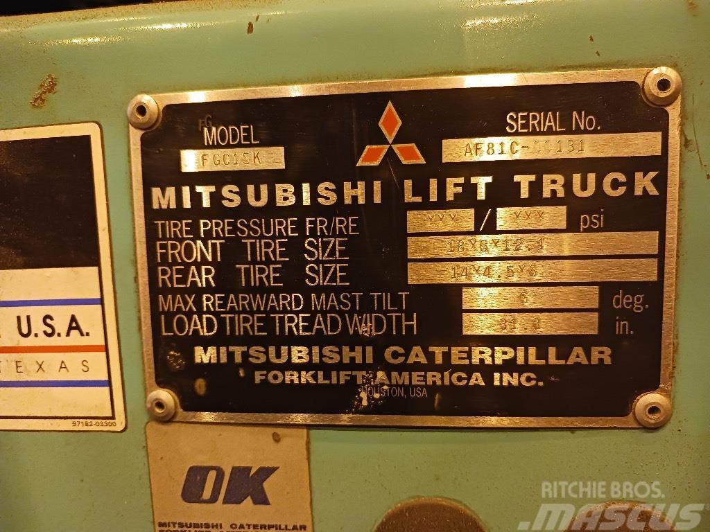Mitsubishi FGC15K Otras carretillas elevadoras