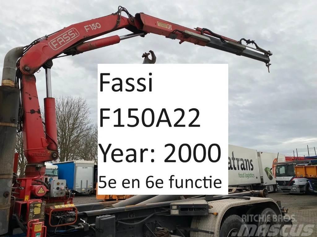 Fassi F150A22 5e + 6e functie F150A22 Grúas cargadoras