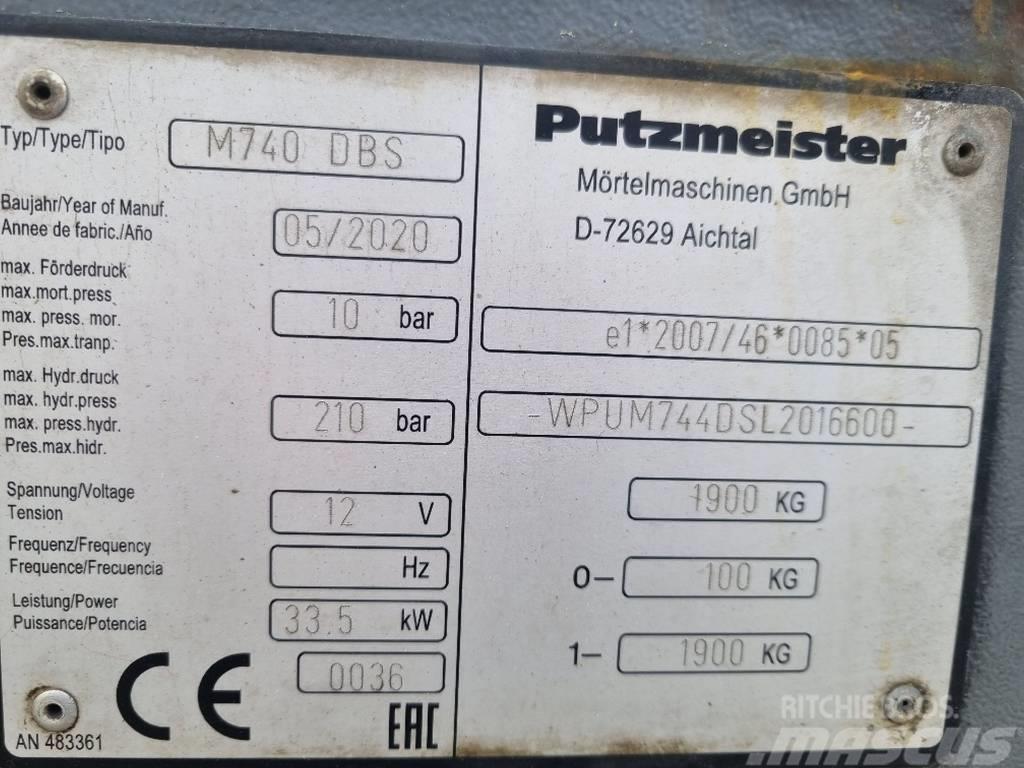 Putzmeister M 740/4 DBS Máquinas de solado