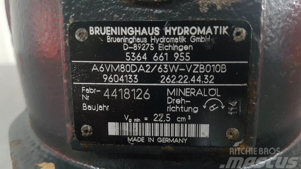 Brueninghaus Hydromatik A6VM80DA2/63W - Zeppelin ZL100 - Drive motor Hidráulicos