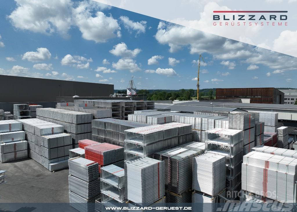Blizzard S70 871 m² BLIZZARD Alugerüst + Aluböden + Durchst Andamios