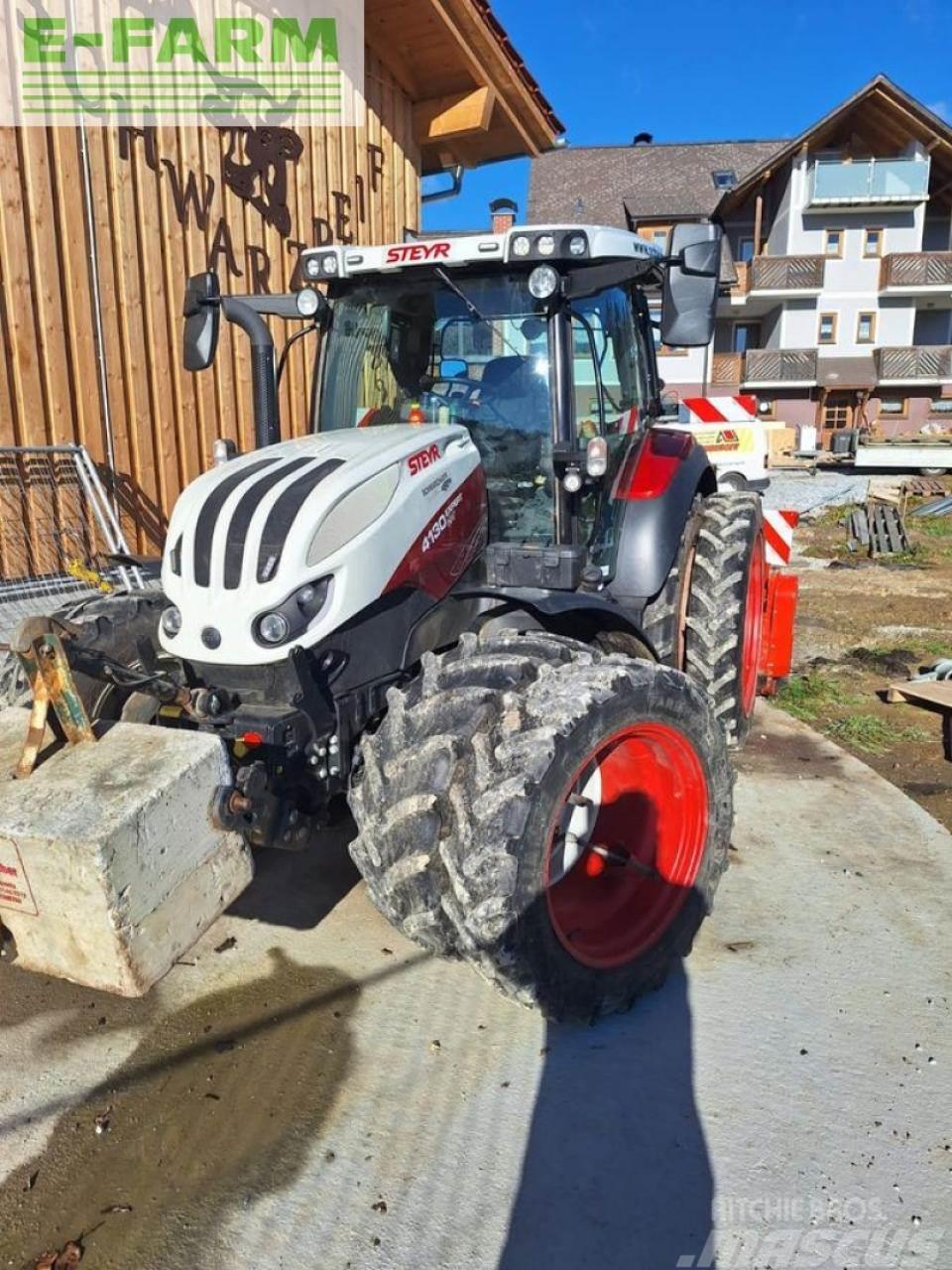 Steyr 4130 expert cvt Tractores