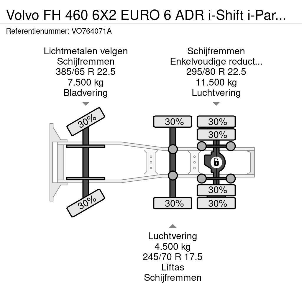 Volvo FH 460 6X2 EURO 6 ADR i-Shift i-ParkCool Cabezas tractoras