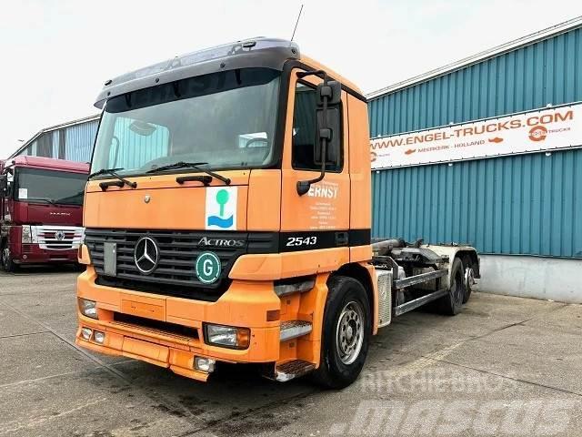 Mercedes-Benz Actros 2543 L 6x2 HOOK-ARM (EPS WITH CLUTCH / REDU Camiones polibrazo