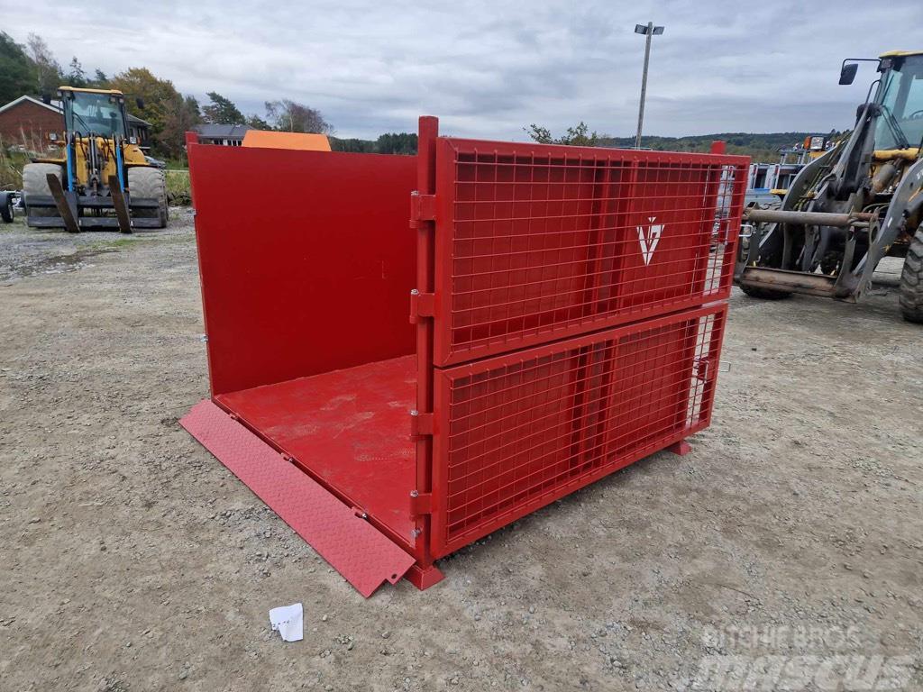  Vaaras - Container Öppningsbar stora bm Cargadoras sobre ruedas