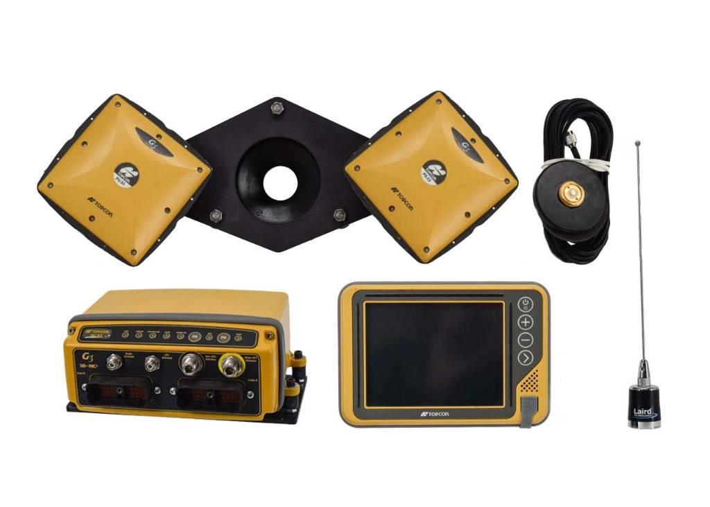 Topcon 3D-MC Machine Control Grader Autos GPS Kit w/ Dual Otros componentes