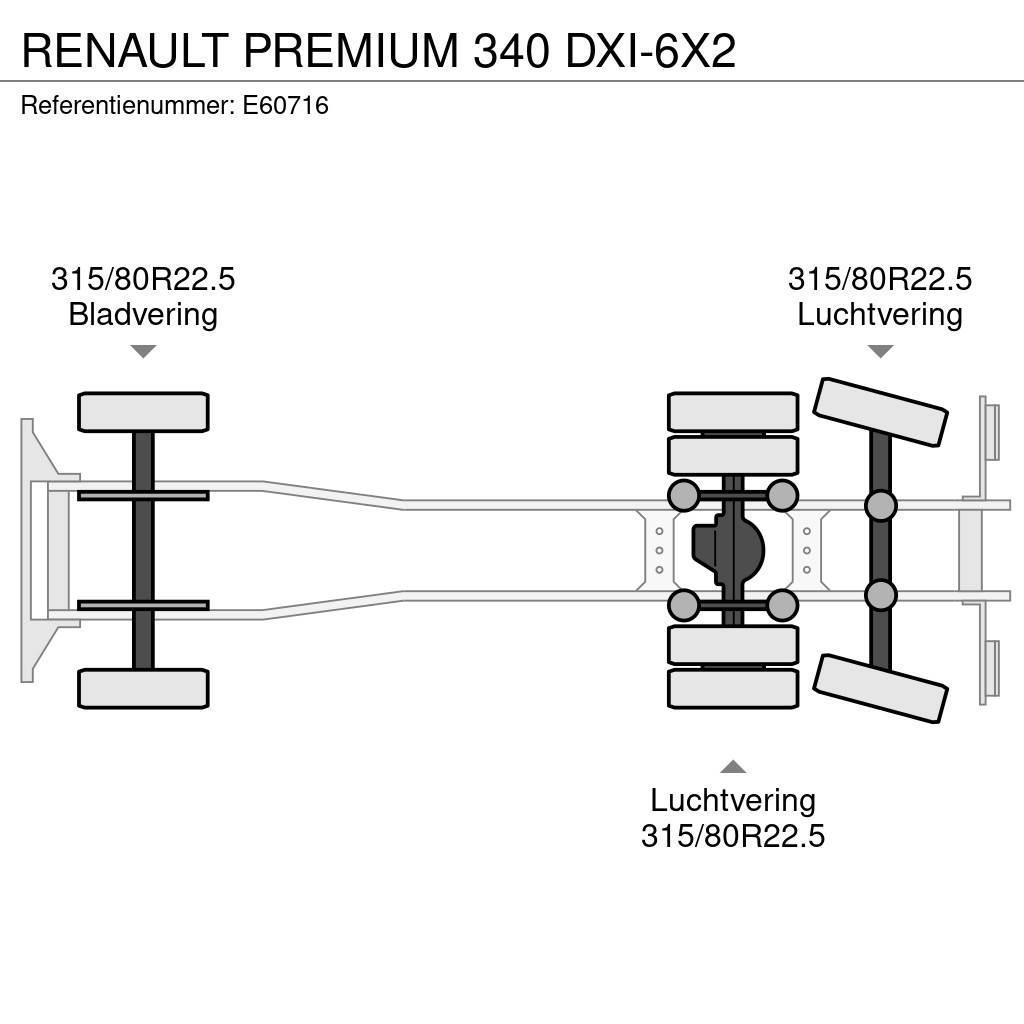 Renault PREMIUM 340 DXI-6X2 Camiones caja cerrada