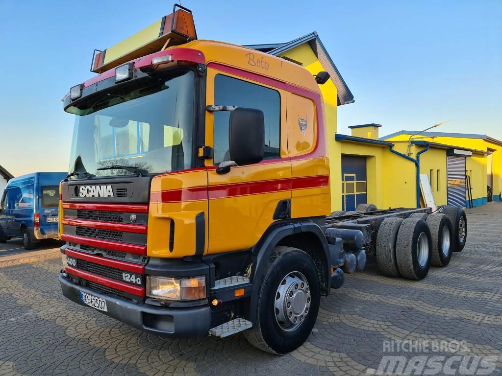 Scania 124L400 8x4 Camiones chasis