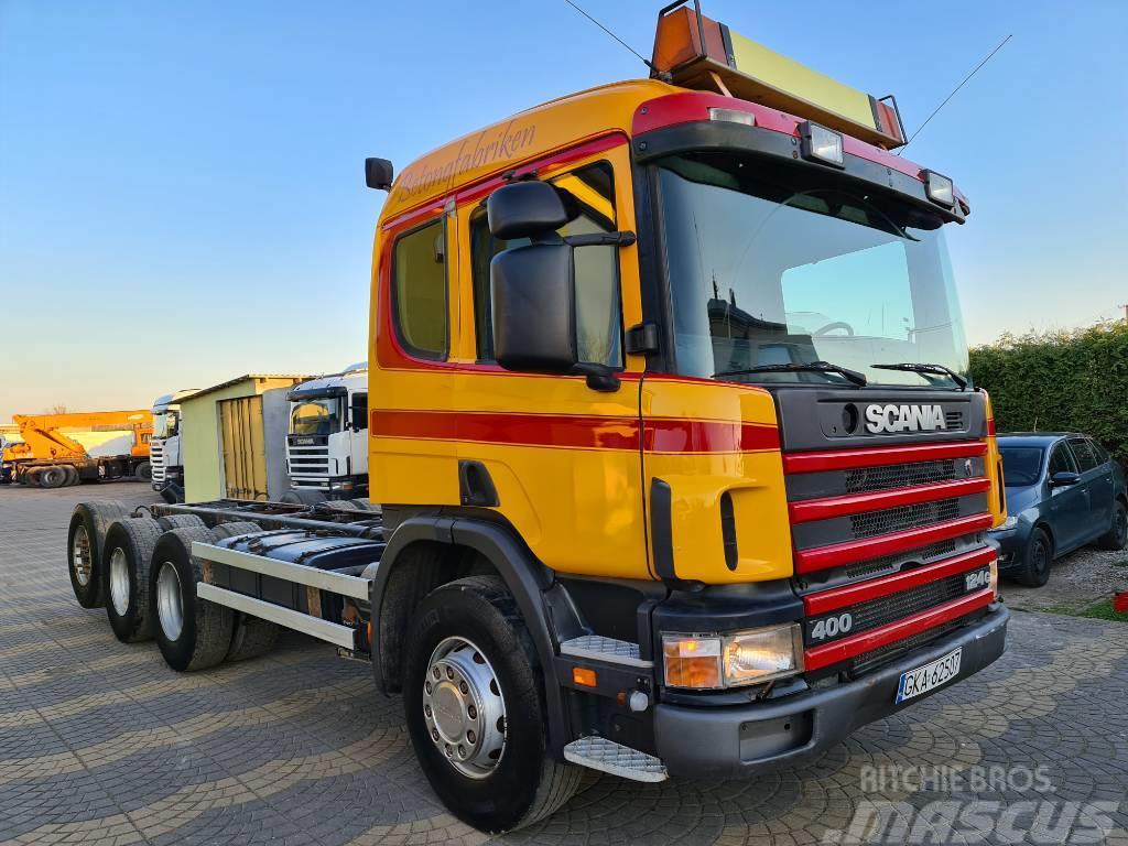 Scania 124L400 8x4 Camiones chasis