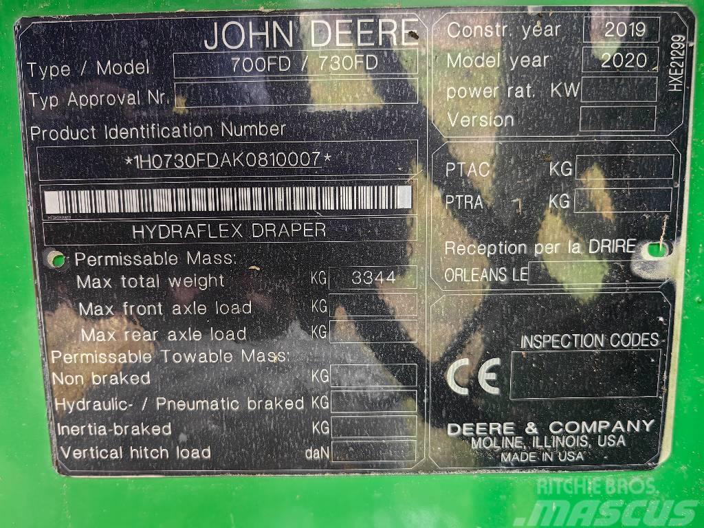 John Deere T 670 i Cosechadoras combinadas