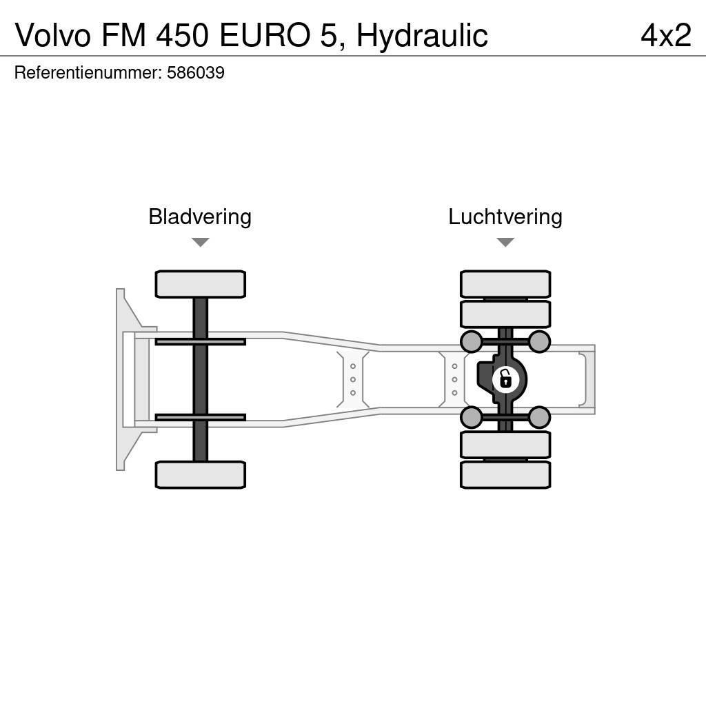 Volvo FM 450 EURO 5, Hydraulic Cabezas tractoras