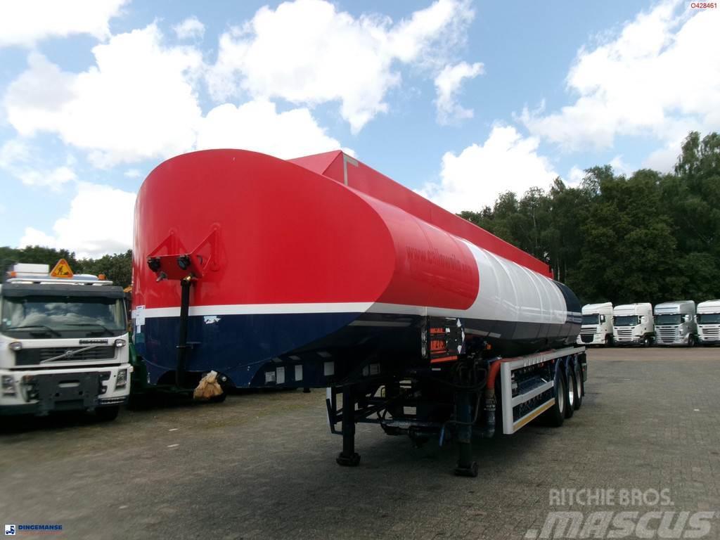  Lakeland Fuel tank alu 42.8 m3 / 6 comp + pump Semirremolques cisterna