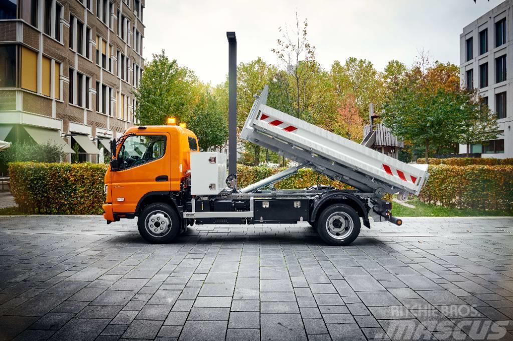 Fuso Fuso eCanter ellastbil 8,55 ton lastväxlare Camiones polibrazo