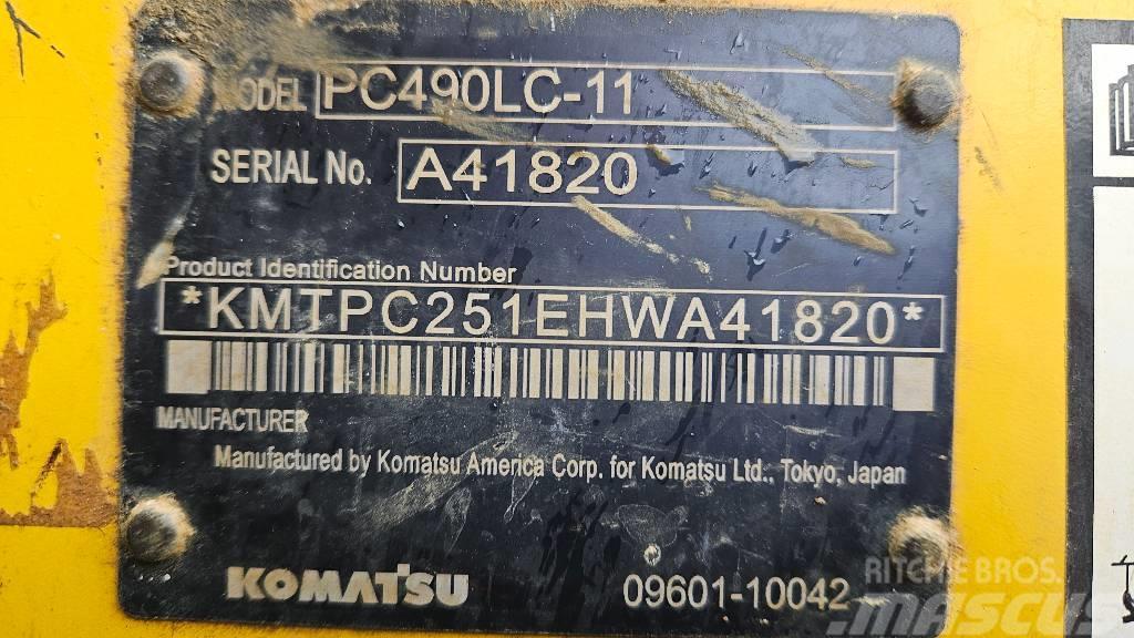 Komatsu PC 490 LC-11 Excavadoras de cadenas