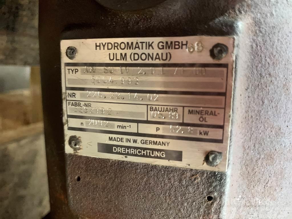Hydromatik A7V80LV20LZF0D - Liebherr L 541 - Drive pump Hidráulicos