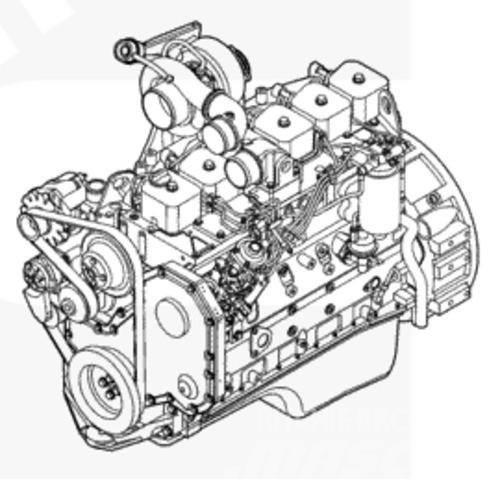Cummins Machinery Motor 6bt 6BTA 6BTA5.9-C180 Diesel Engin Motores