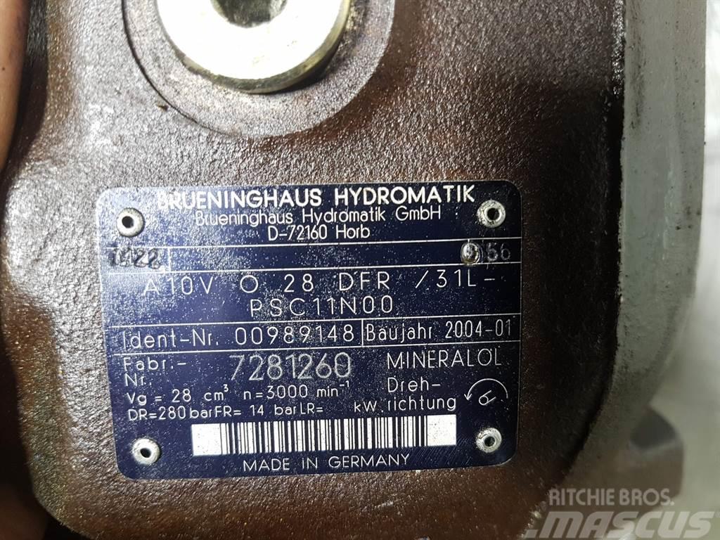 Brueninghaus Hydromatik A10VO28DFR/31L - Load sensing pump Hidráulicos
