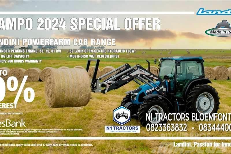 Landini NAMPO 2024 SPECIAL LANDINI POWERFARM CAB RANGE Tractores