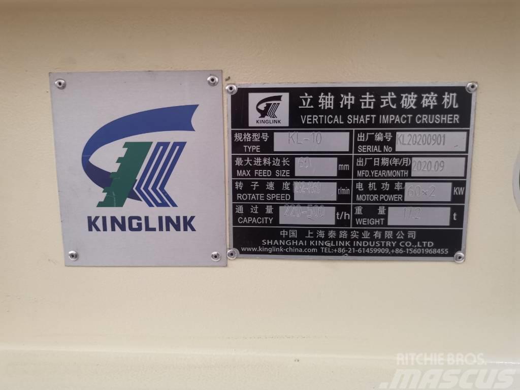 Kinglink Barmac VSI crusher KL-10 | Mineral Concrete Sands Trituradoras