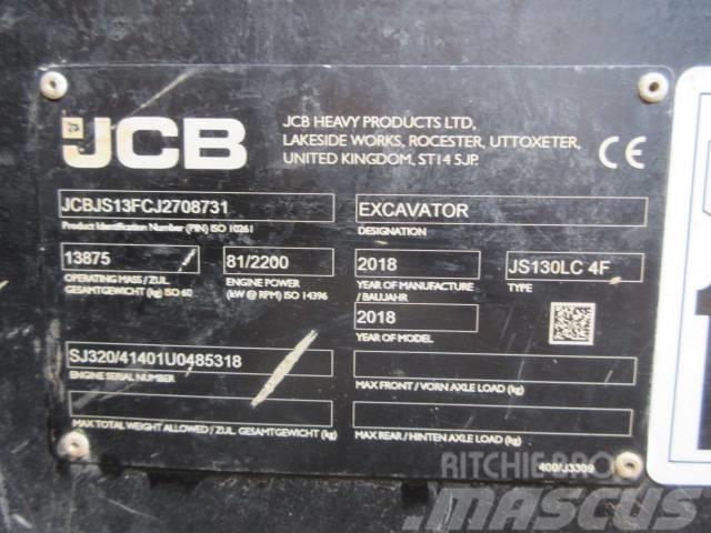 JCB JS130LC Plus+ Excavadoras de cadenas
