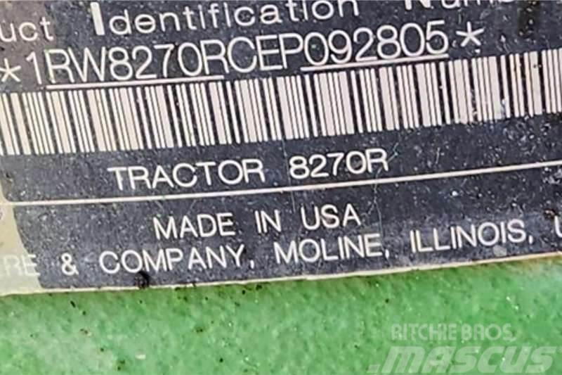 John Deere 8270R Tractores