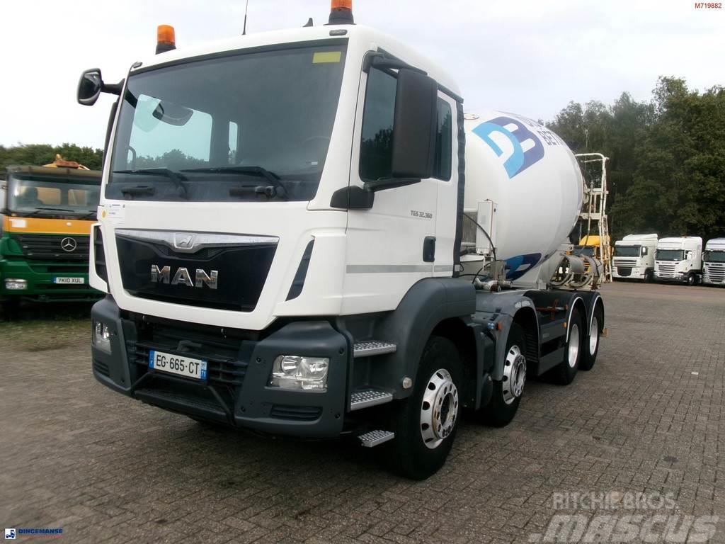 MAN TGS 32.360 8X4 Euro 6 Imer concrete mixer 9 m3 Camiones hormigonera