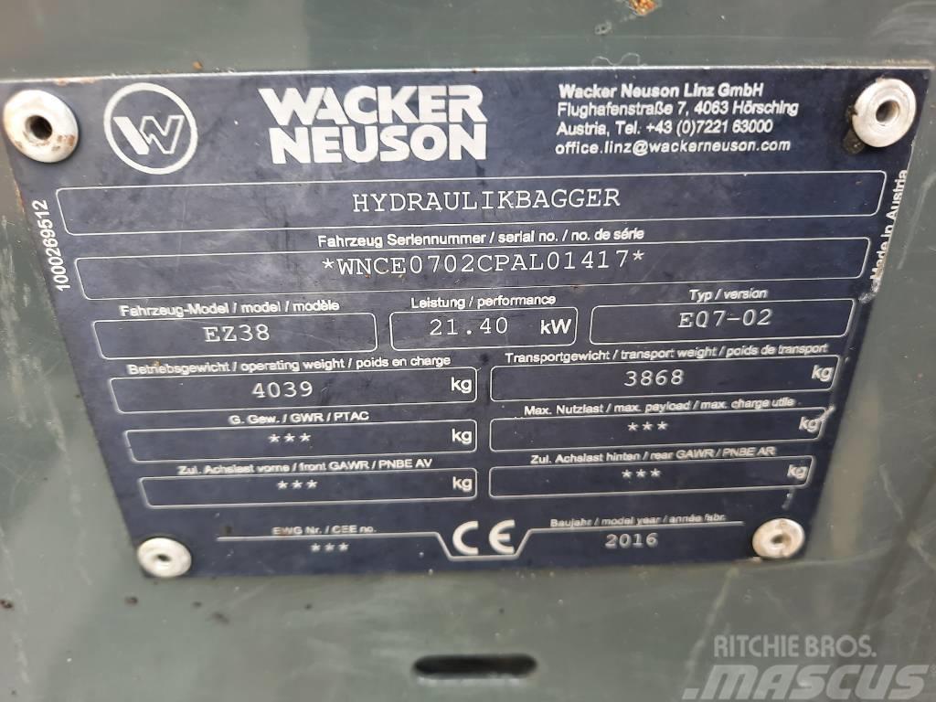 Wacker Neuson EZ 38 Mini excavadoras < 7t