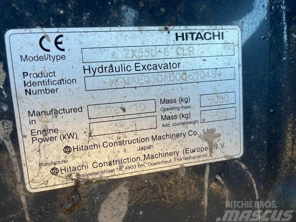 Hitachi ZX 55 Mini excavadoras < 7t
